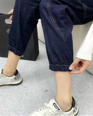 韓國直送NEW STYLE時尚窄腳牛仔褲-600200-精選單品特價7折