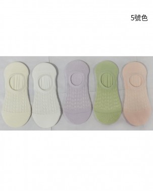 吸汗透氣糖果色隱形船襪（(1組4對)-78068-全店新品,買滿$800即減$200輸入優惠碼(SS-200)