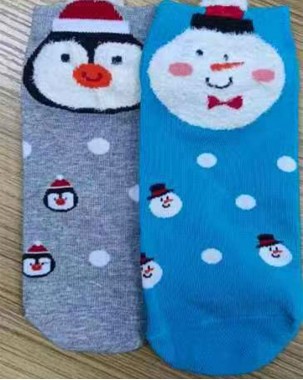 舒適可愛聖誕襪(1組2對) - 78215-全店新品，买满$400即减$80输入优惠码（New2023）