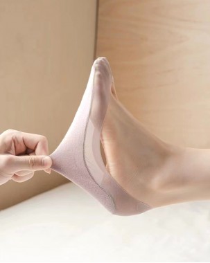 淺口裸感隱形船襪(1組4對)-78267-全店新品,買滿$800即減$200輸入優惠碼(SS-200)